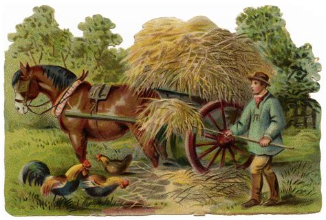 vintage farm clip art free